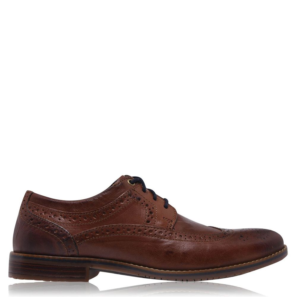 Rockport Sp3 Wingtip - Mens Dress Shoes - Brown - NZ (XVR-048362)